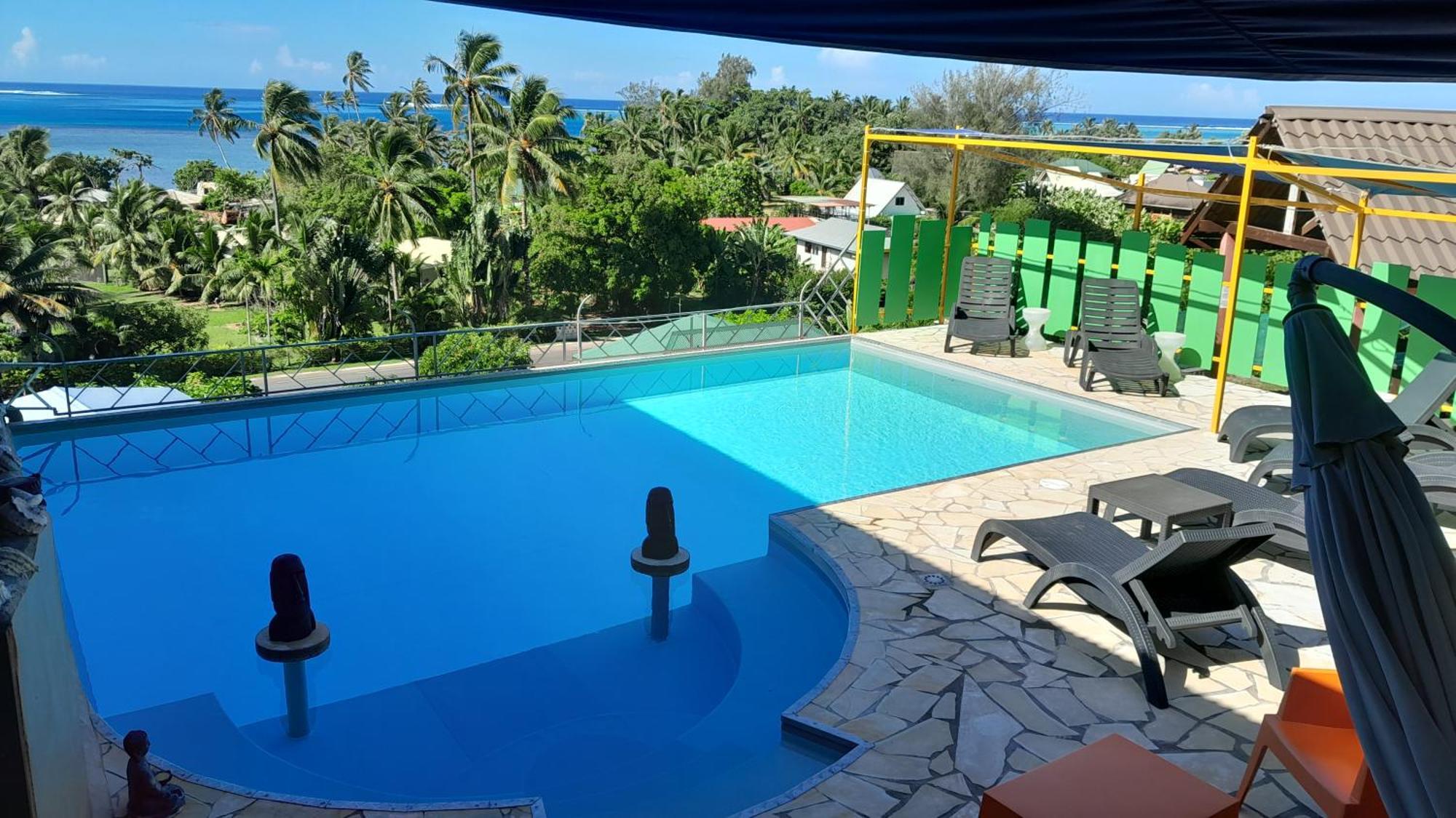 Fare Arana Moorea Guesthouse Atiha Exteriör bild
