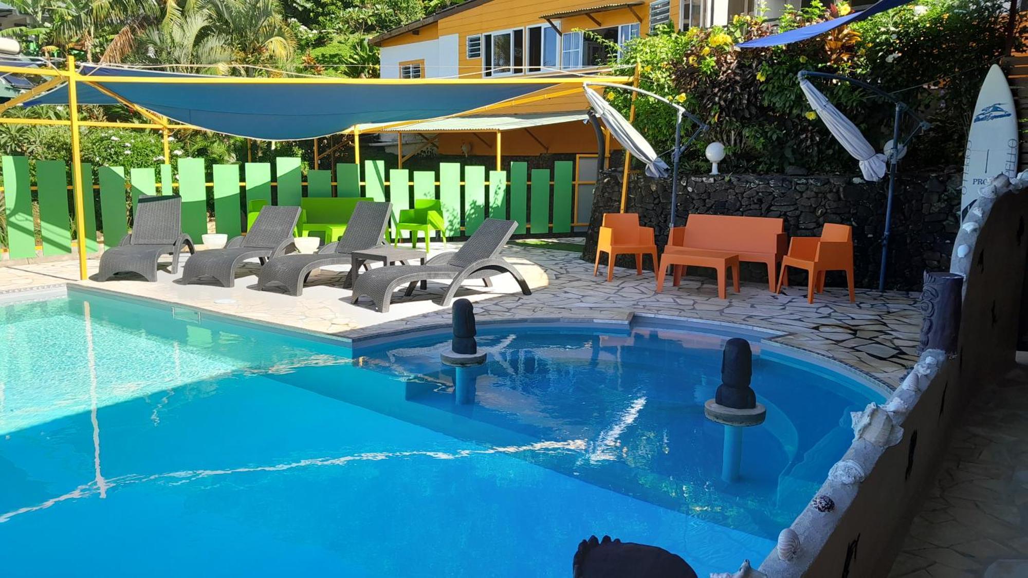 Fare Arana Moorea Guesthouse Atiha Exteriör bild