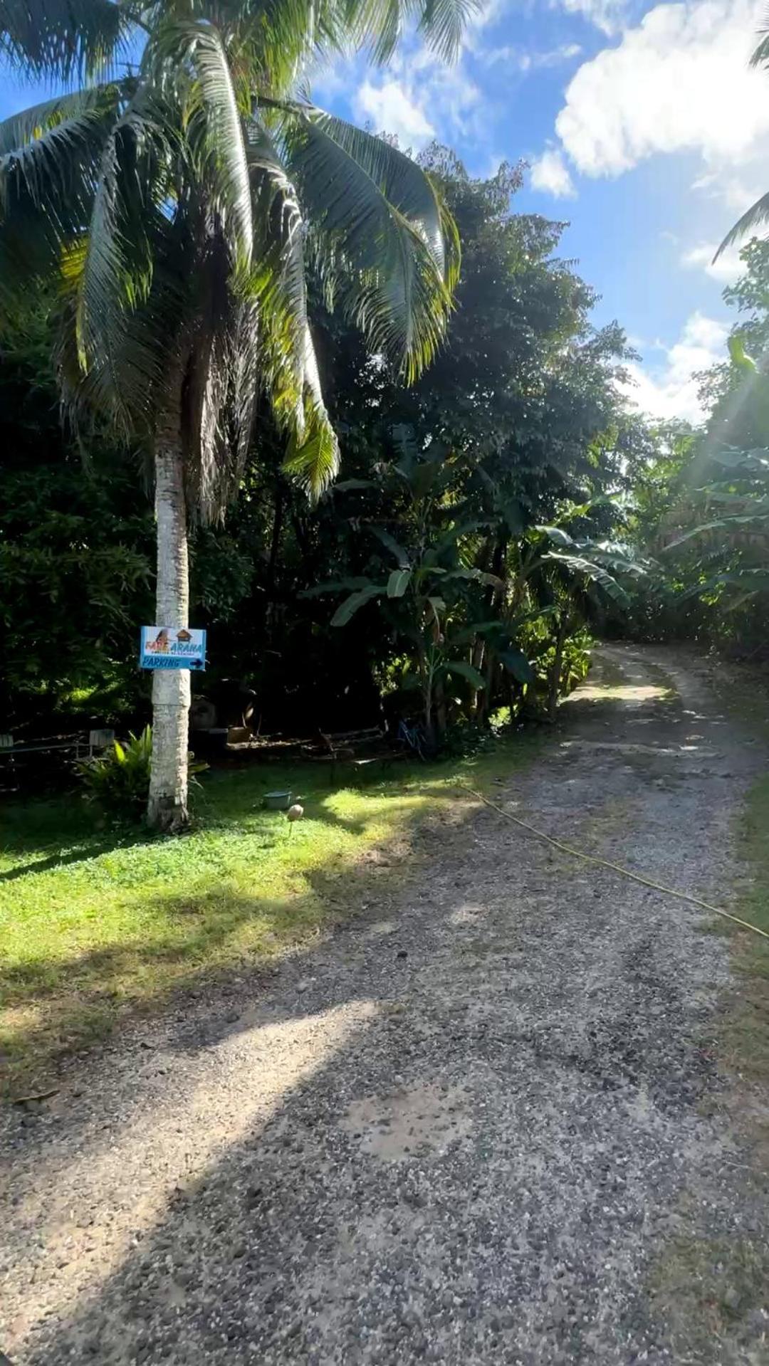 Fare Arana Moorea Guesthouse Atiha Exteriör bild