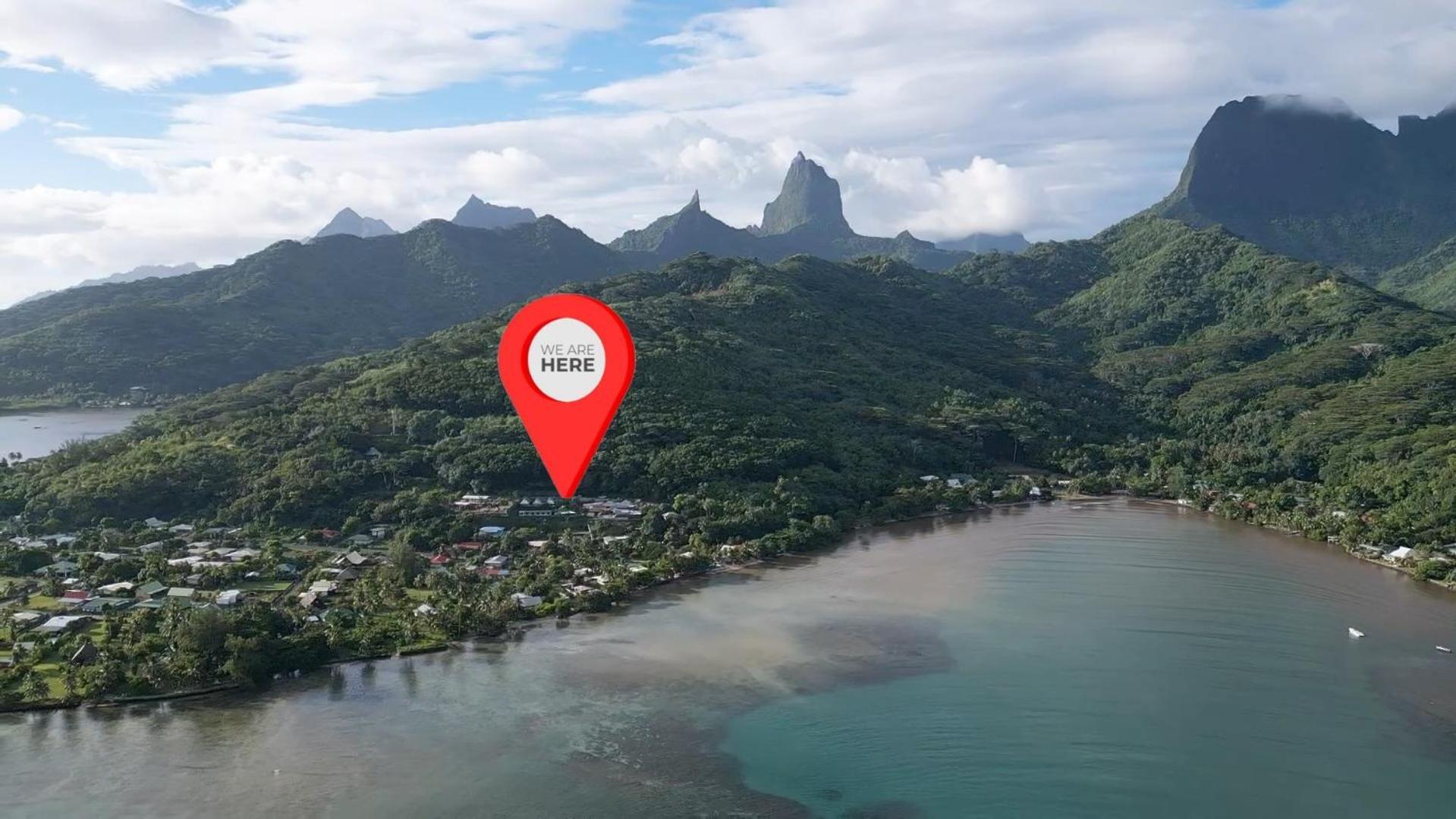Fare Arana Moorea Guesthouse Atiha Exteriör bild
