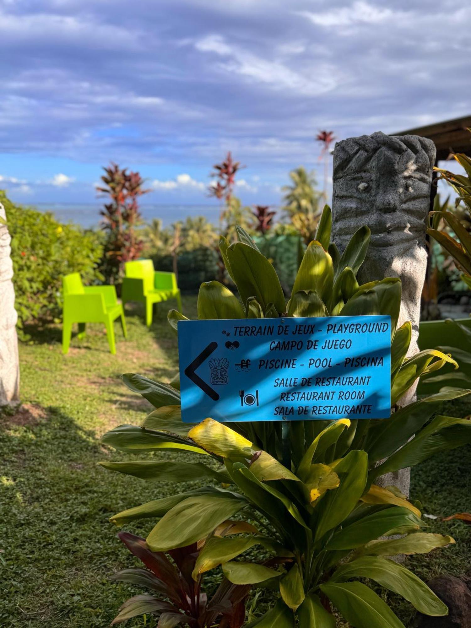 Fare Arana Moorea Guesthouse Atiha Exteriör bild