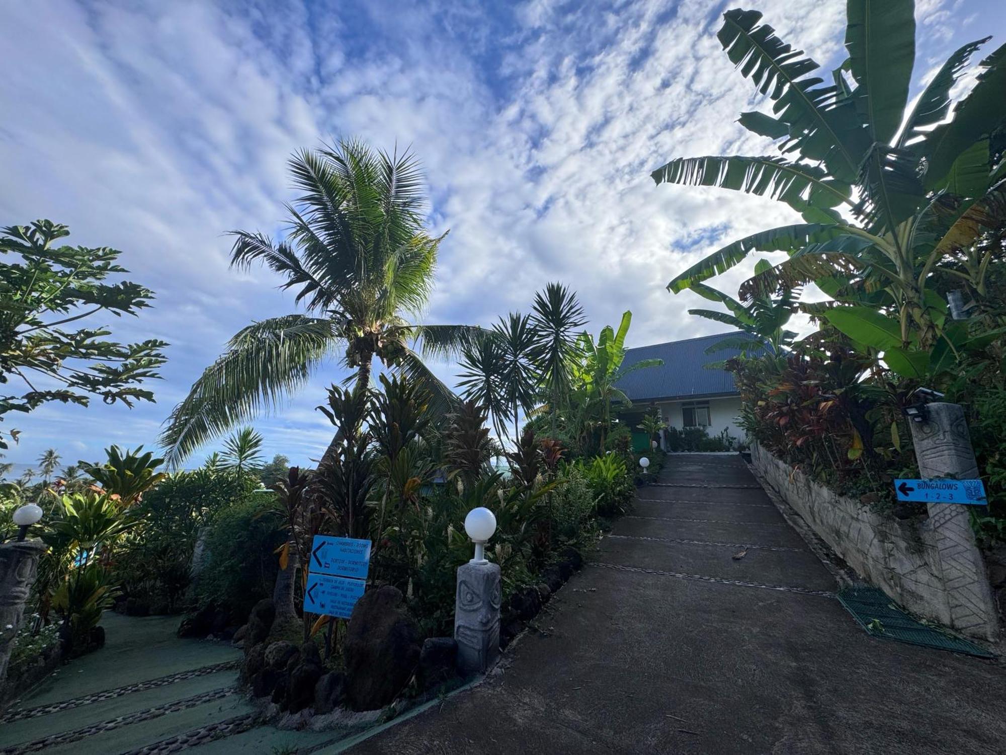 Fare Arana Moorea Guesthouse Atiha Exteriör bild